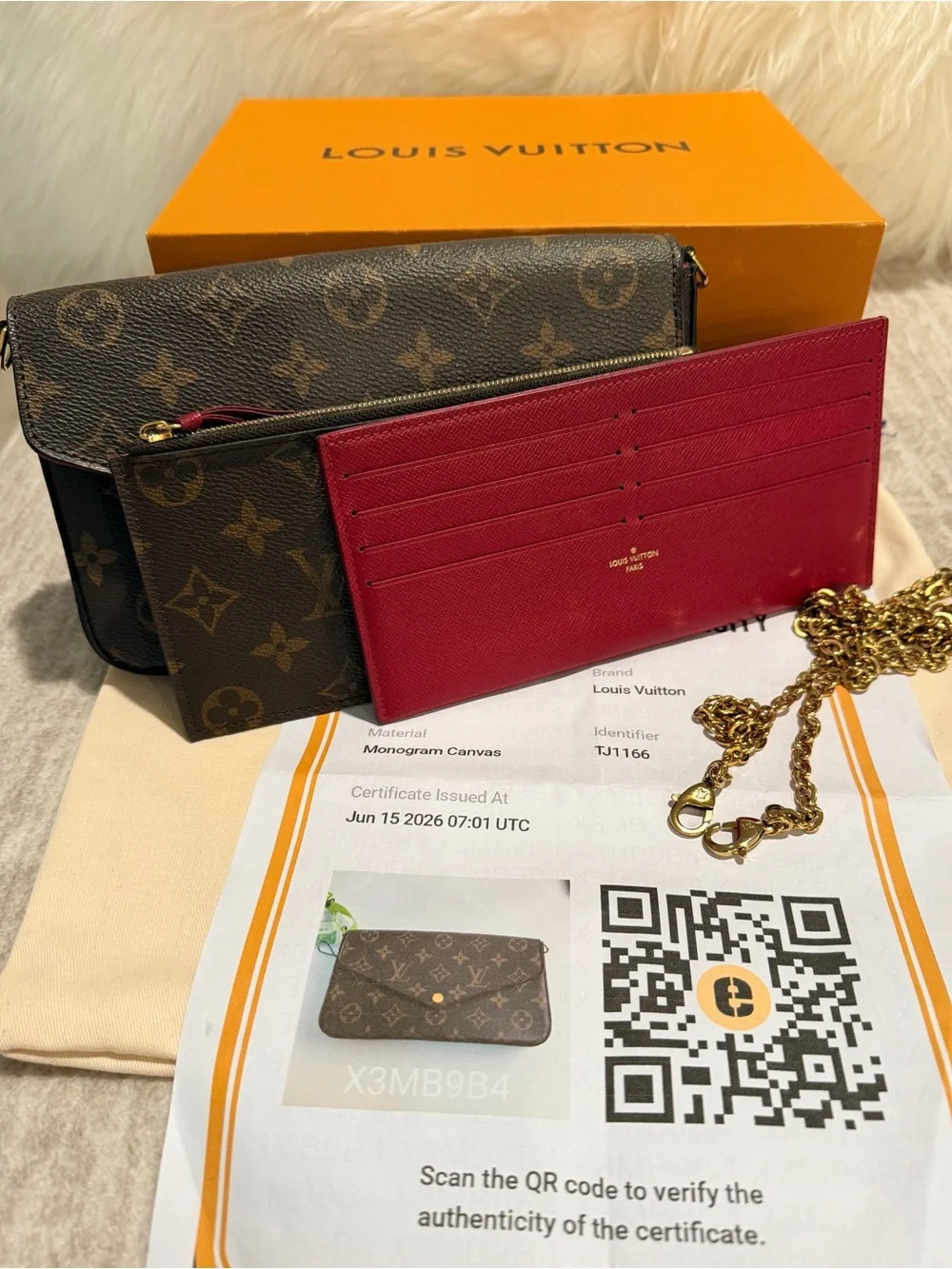 Louis Vuitton Monogram Pochette Félicie